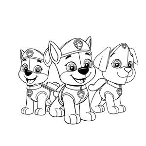 PAW Patrol Coloring Page