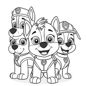 PAW Patrol Coloring Book