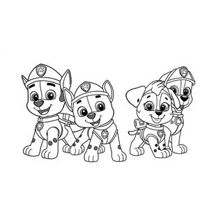 PAW Patrol Coloring Book