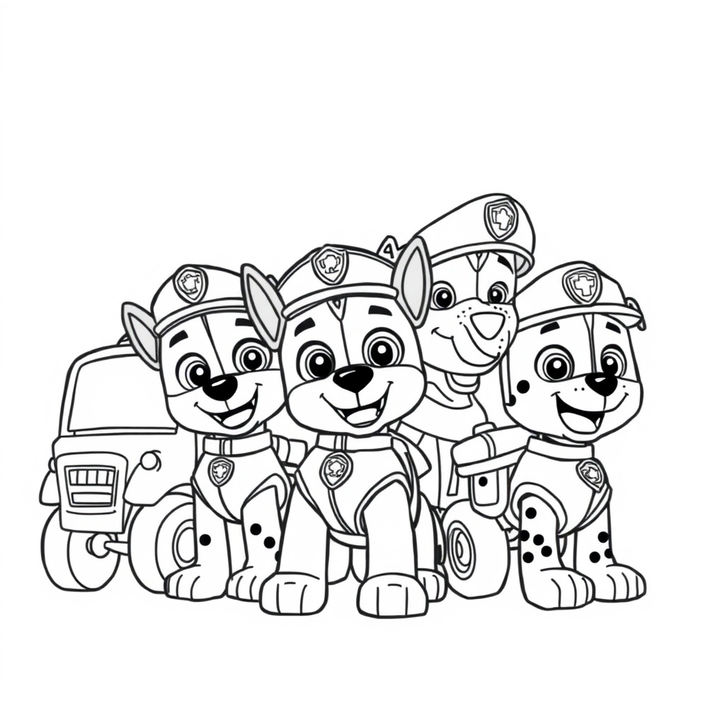 PAW Patrol Coloring Book