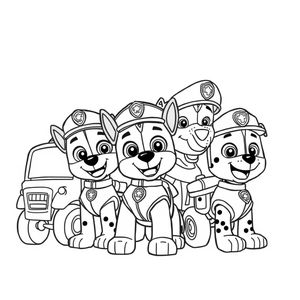 PAW Patrol Coloring Book