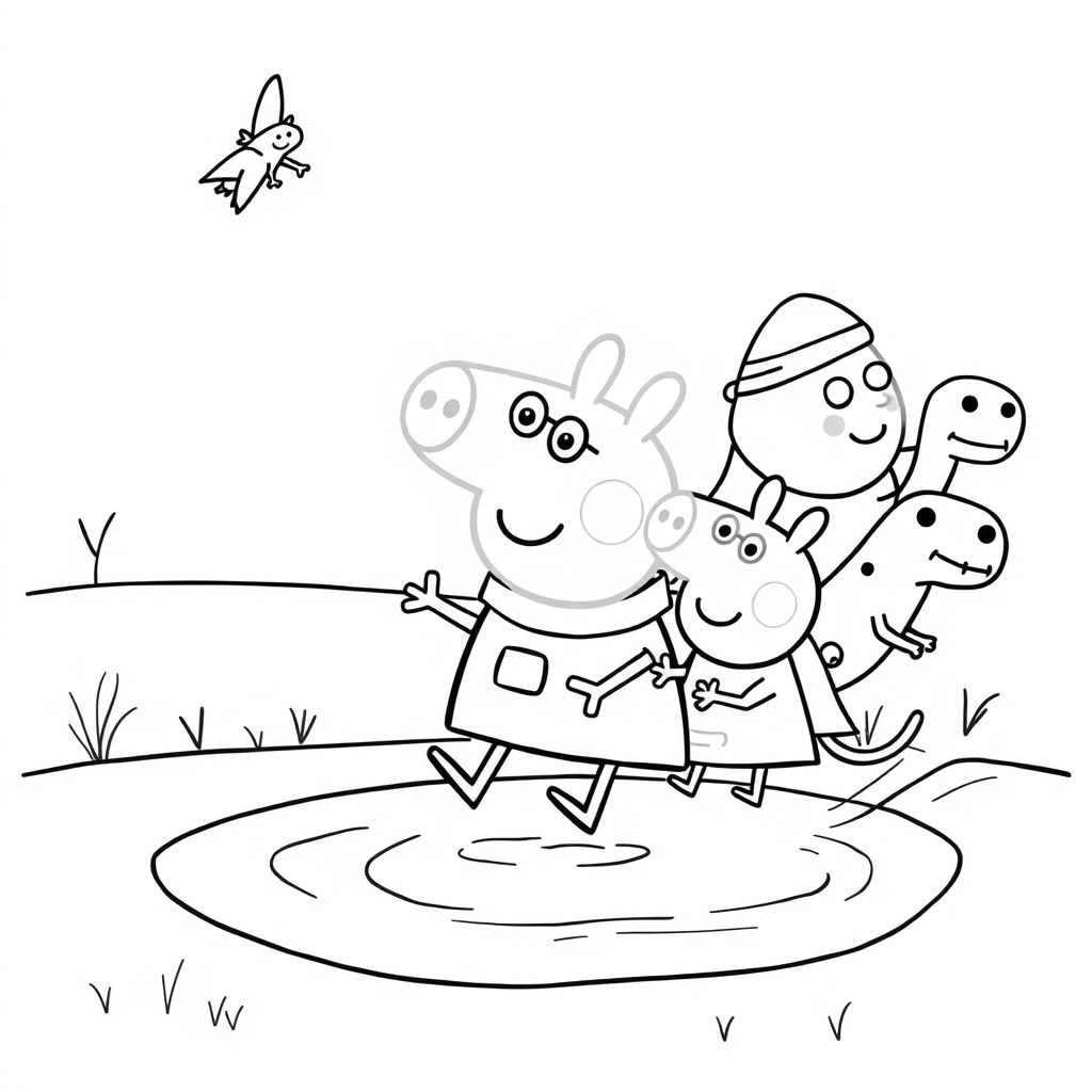 Peppa Pig Coloring Book