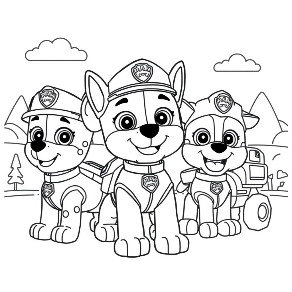 PAW Patrol Coloring Book
