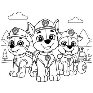 PAW Patrol Coloring Book
