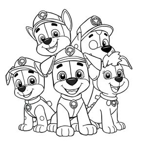 PAW Patrol Coloring Book