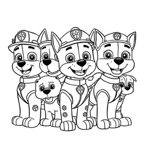 Coloring Book: PAW Patrol