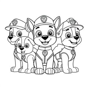 PAW Patrol - Action Coloring Book