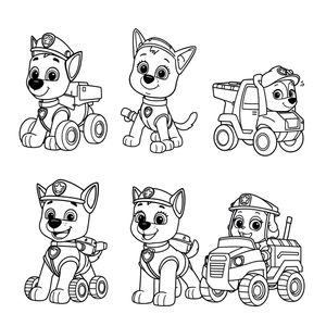 PAW Patrol Adventure Coloring Book