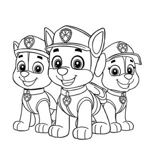 Psi Patrol - Kolorowanka Przygodowa