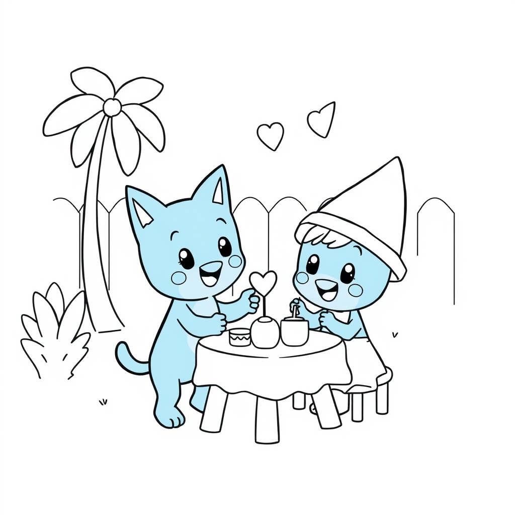 Libro para Colorear Bluey