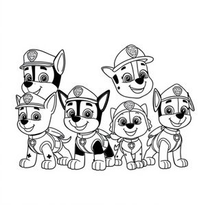 PAW Patrol - Rescue Mission Coloring Book