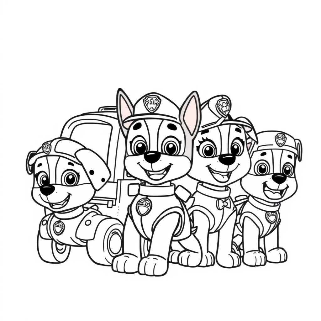PAW Patrol Coloring Book