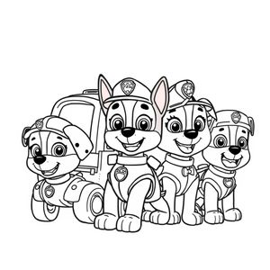 PAW Patrol Coloring Book