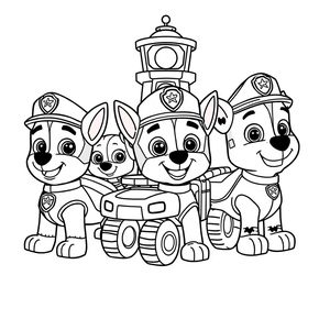 PAW Patrol Coloring Book