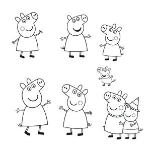 Peppa Pig Coloring Book