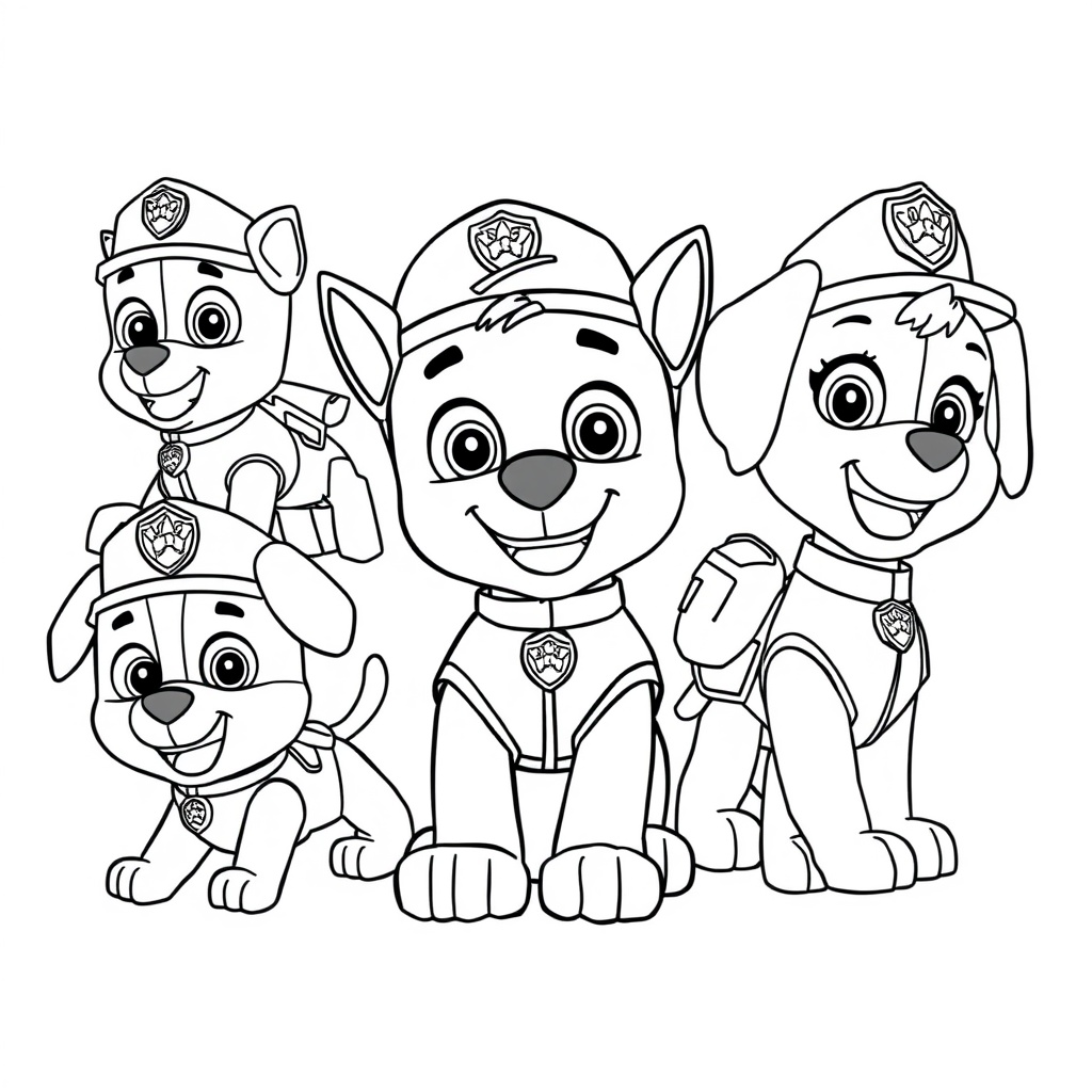 PAW Patrol Coloring Book