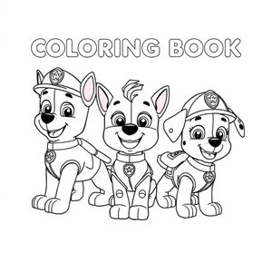 PAW Patrol Coloring Book: Heroic Missions