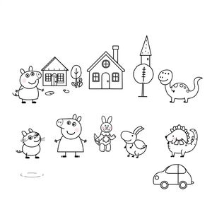 Kolorowanka z Peppą