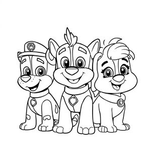 PAW Patrol Coloring Book