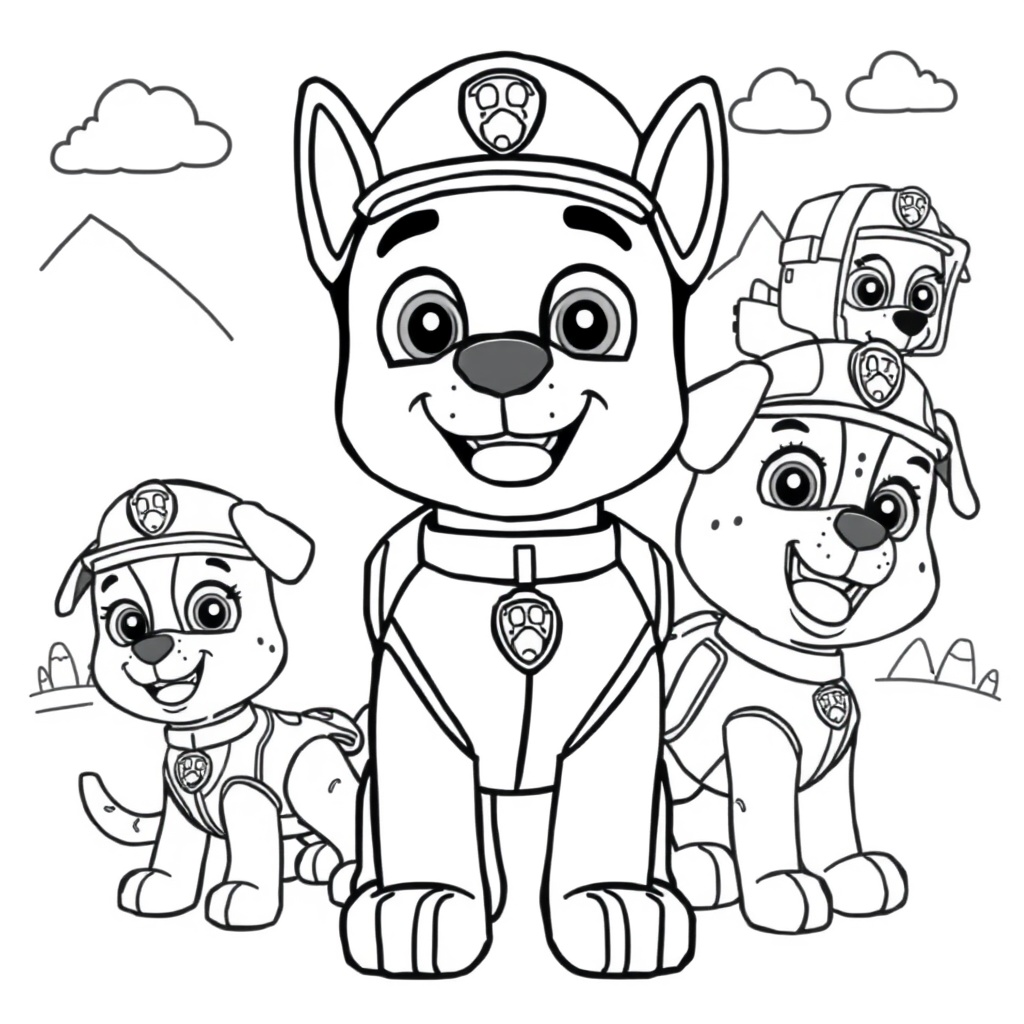 PAW Patrol Coloring Book