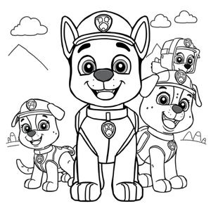 PAW Patrol Coloring Book