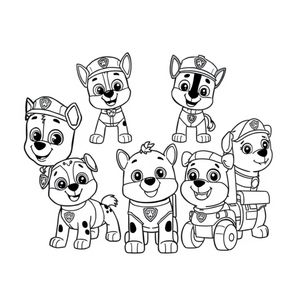 PAW Patrol Coloring Book