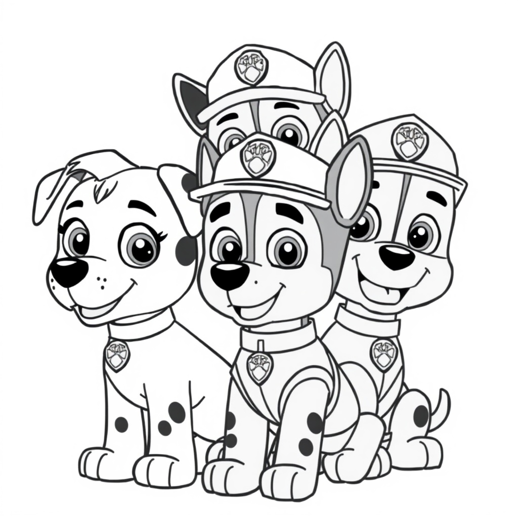 Coloring Book - PAW Patrol