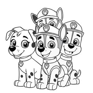 Coloring Book - PAW Patrol