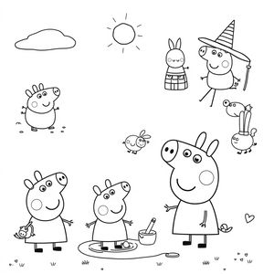 Peppa Pig Coloring Book
