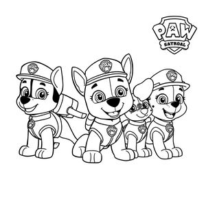 Coloring Book: PAW Patrol to the Rescue!