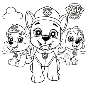 PAW Patrol Coloring Book