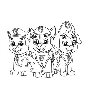 PAW Patrol Coloring Book