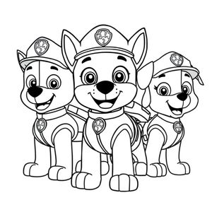 PAW Patrol Coloring Book