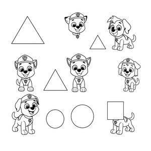 Psi Patrol: Kształty i Przygody