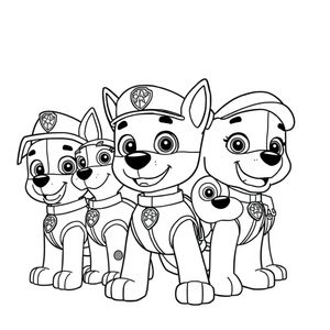 Coloring Book: PAW Patrol