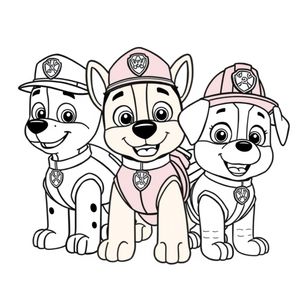 PAW Patrol: Action Coloring Book
