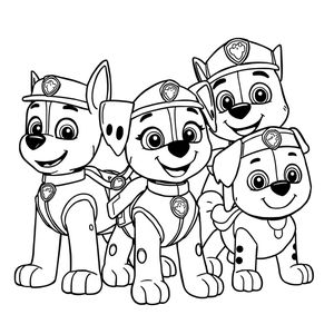 PAW Patrol Coloring Book