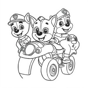 PAW Patrol Coloring Book