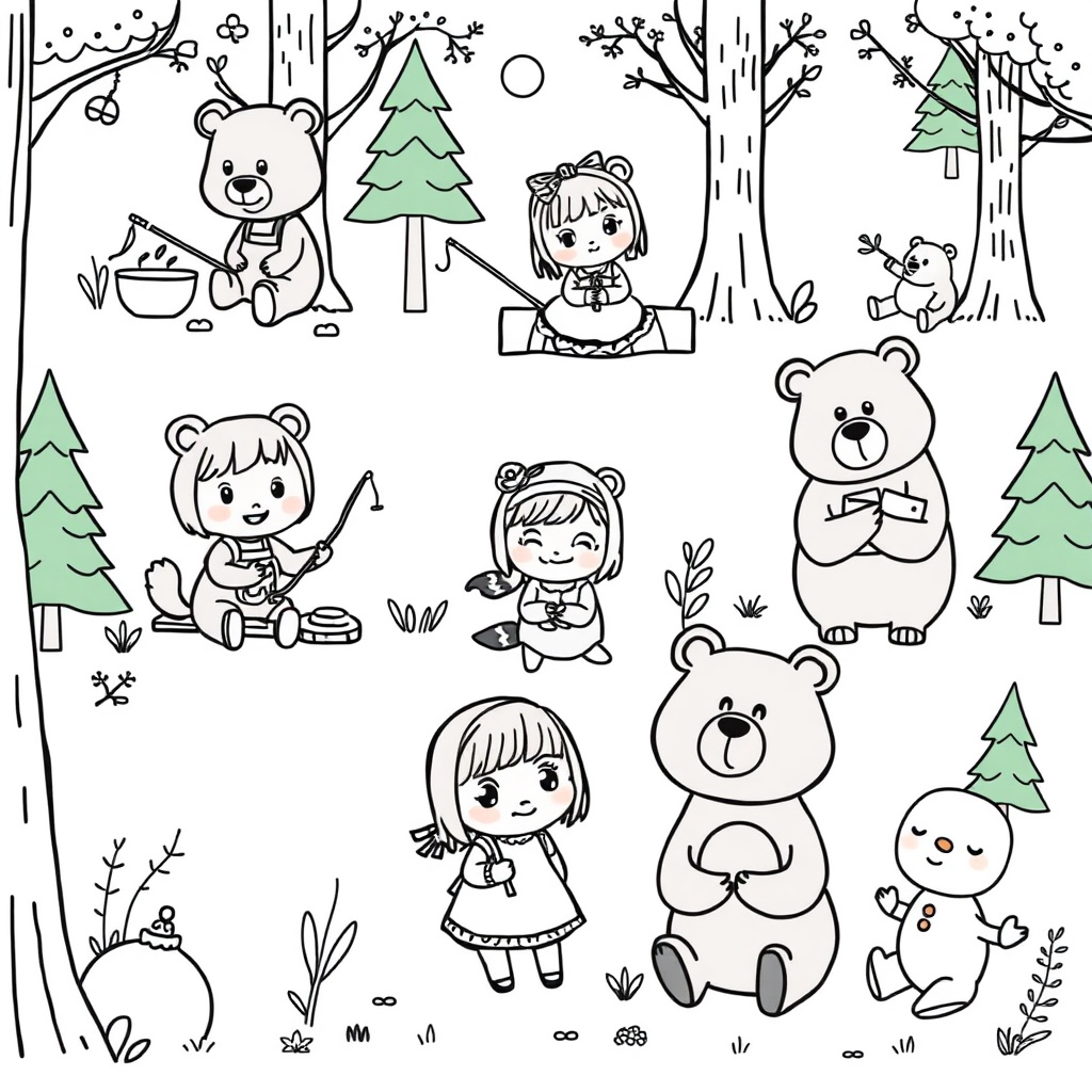 Masza i Niedźwiedź - Przygody w lesie