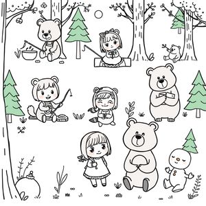 Masha and the Bear - Adventures in the Forest