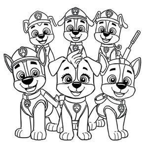 Coloring Book: PAW Patrol