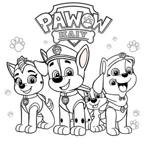 Paw Patrol Coloring Book