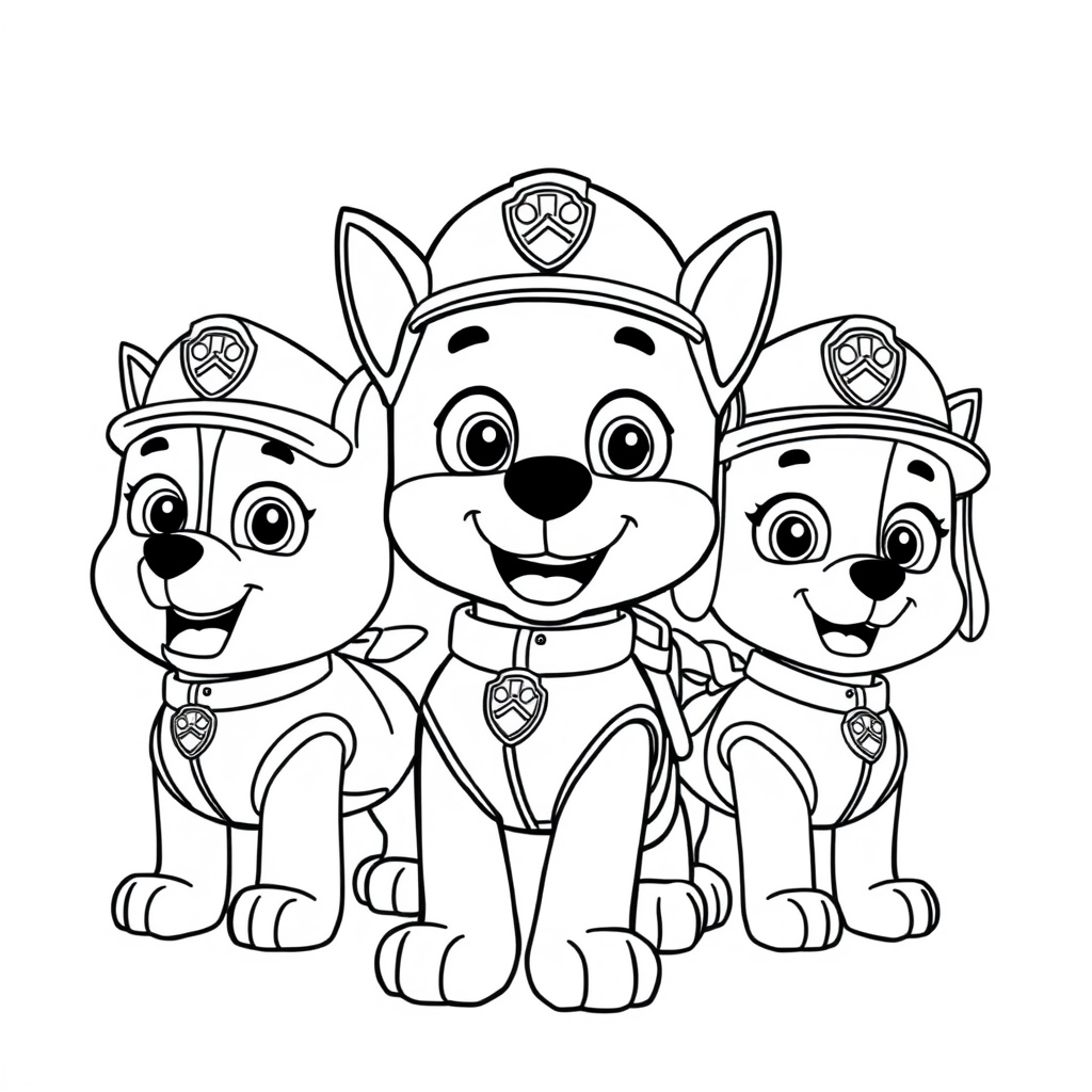 Psi Patrol: Kolorowa Akcja