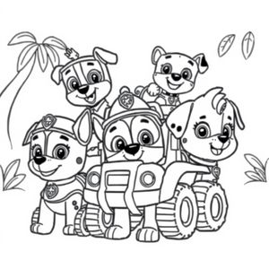 Psi Patrol: Kolorowy Świat