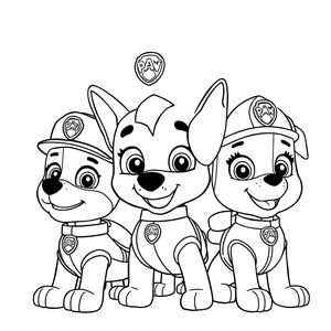 Coloring Book: PAW Patrol On a Mission