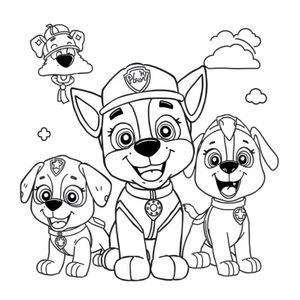 PAW Patrol - Kolorowanka dla Dzieci