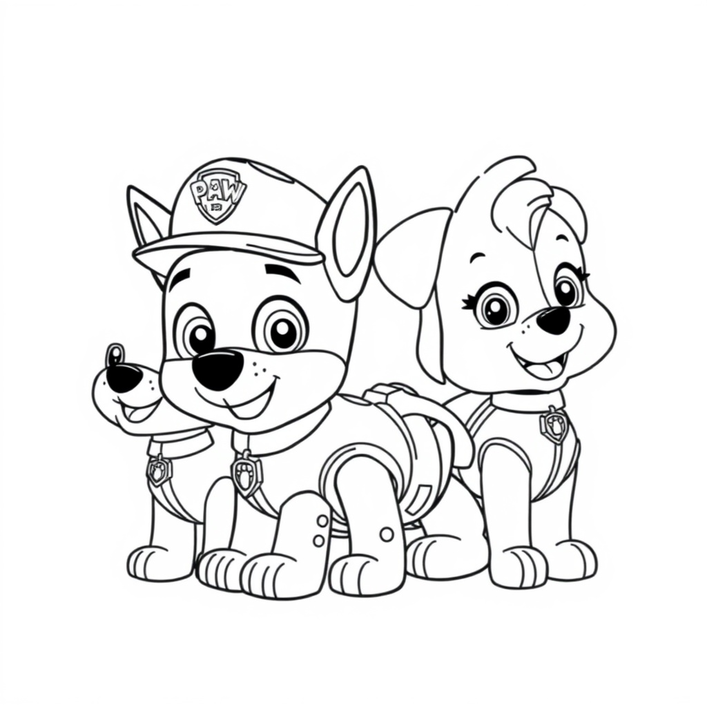 PAW Patrol Coloring Book