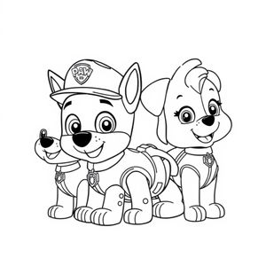 PAW Patrol Coloring Book