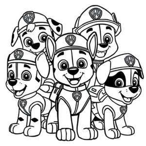 PAW Patrol Coloring Book
