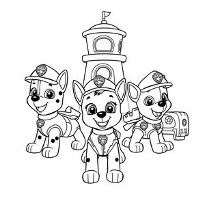 PAW Patrol Coloring Book